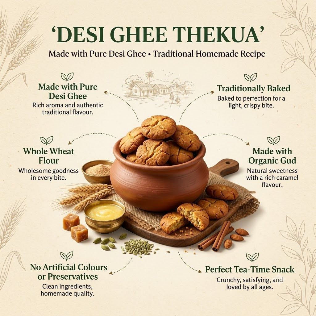 Desi Ghee Thekua