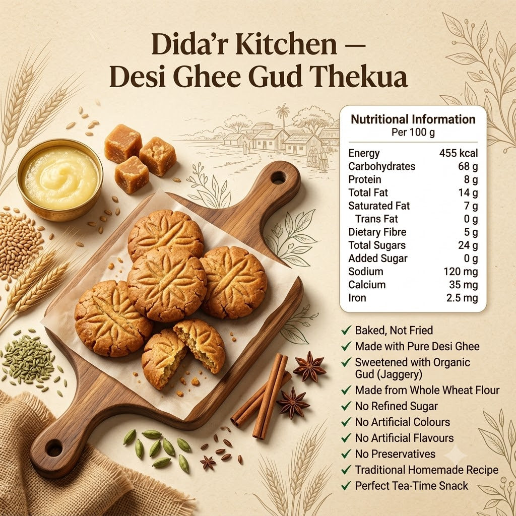 Desi Ghee Thekua