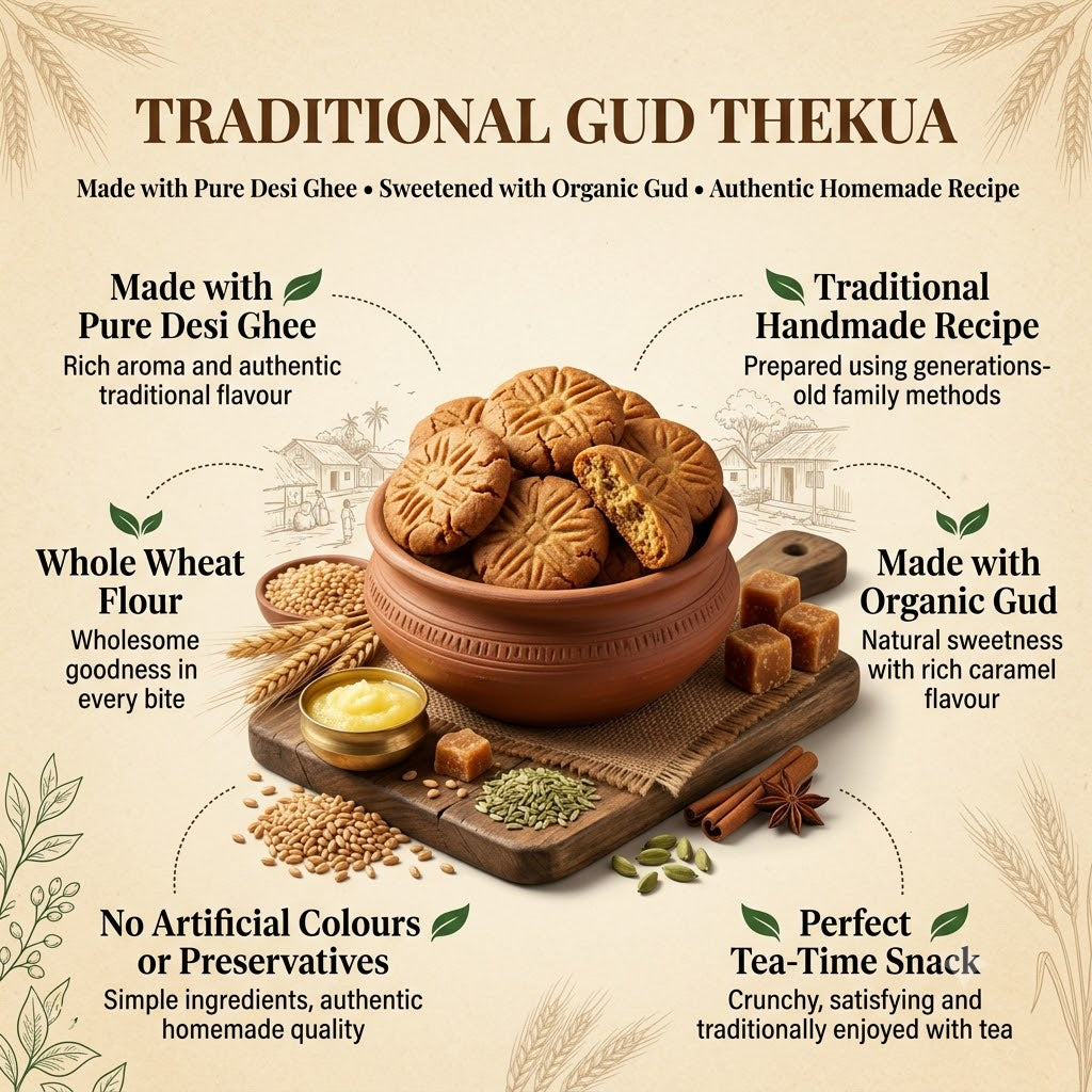 Traditional Gud Thekua