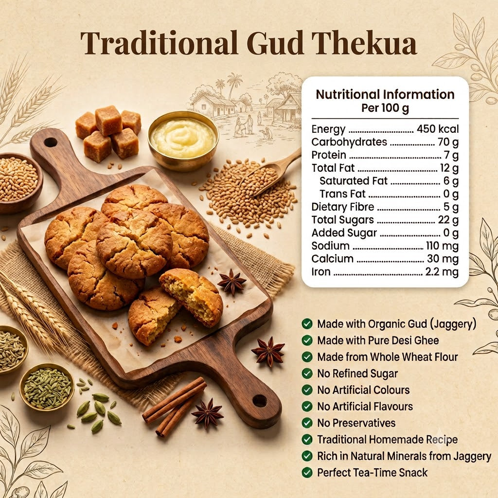 Traditional Gud Thekua
