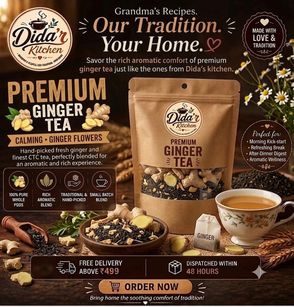 Premium Assam Ginger Tea