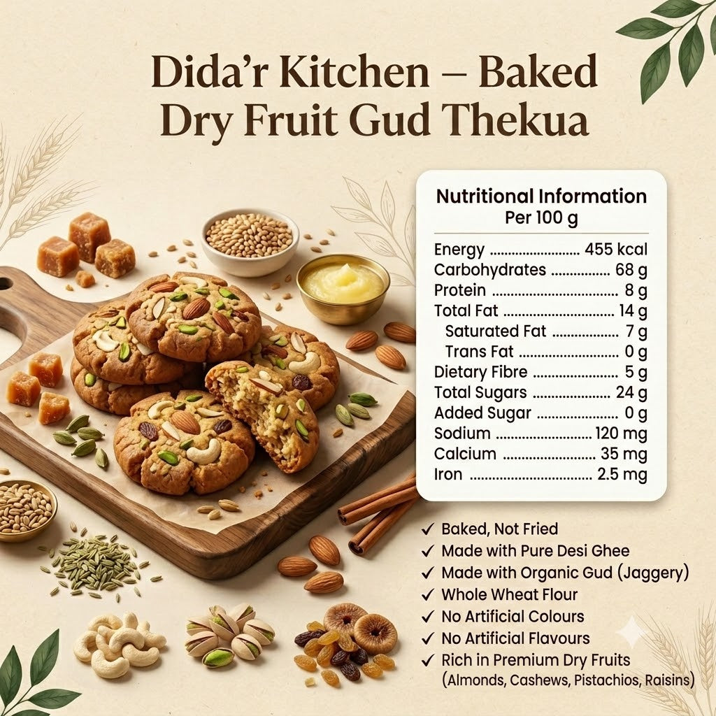 Dry Fruit Thekua
