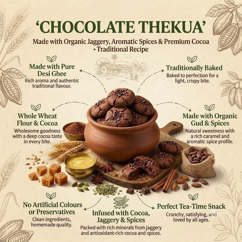 Chocolate Thekua