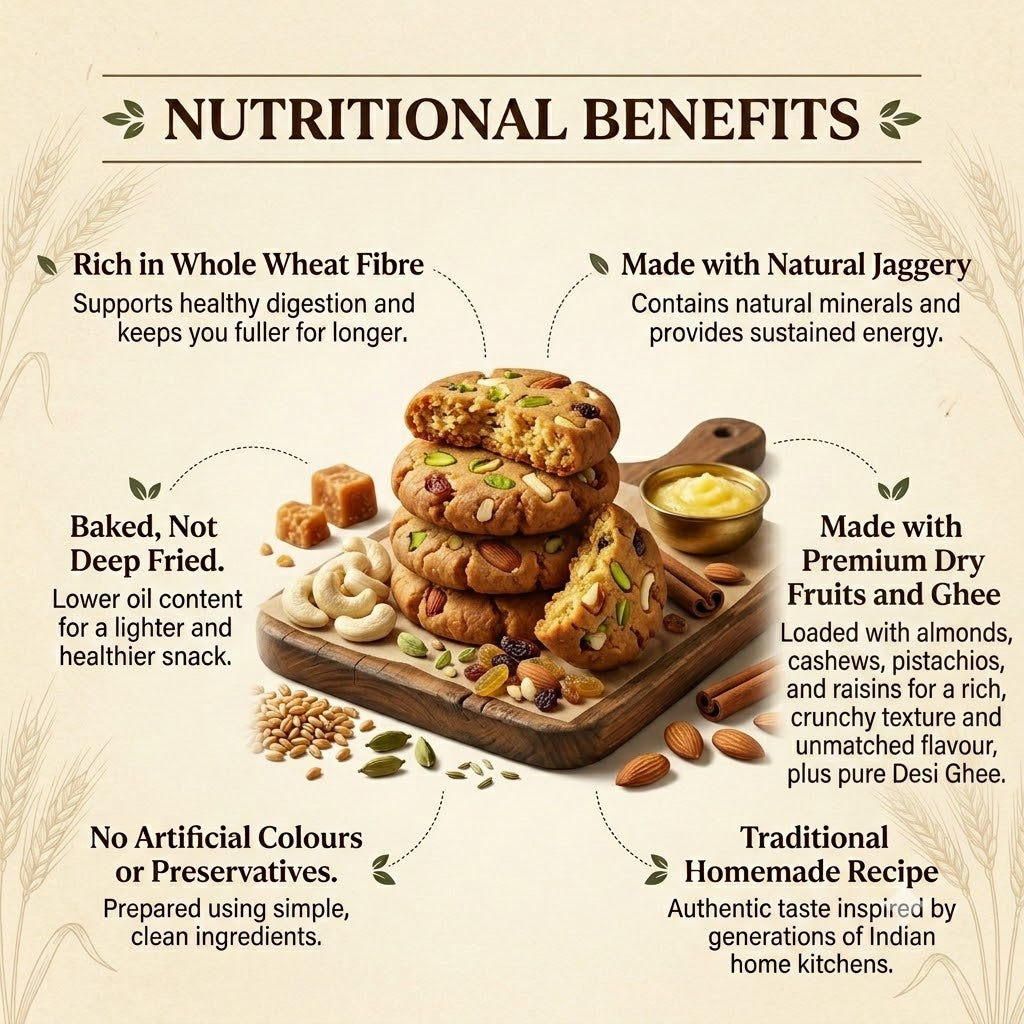 Dry Fruit Thekua