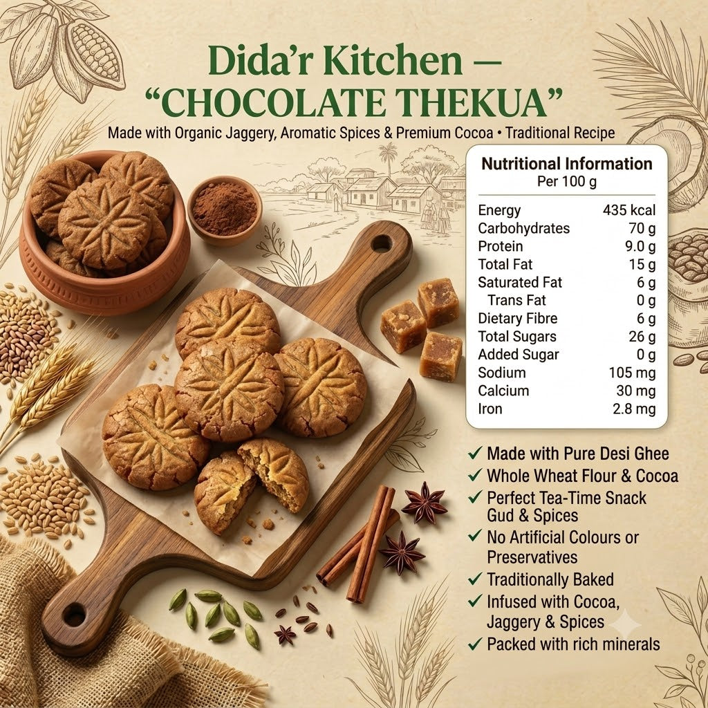 Chocolate Thekua